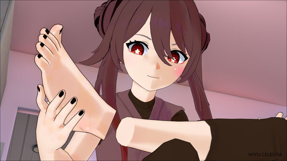 Hu Tao & Sparkle background